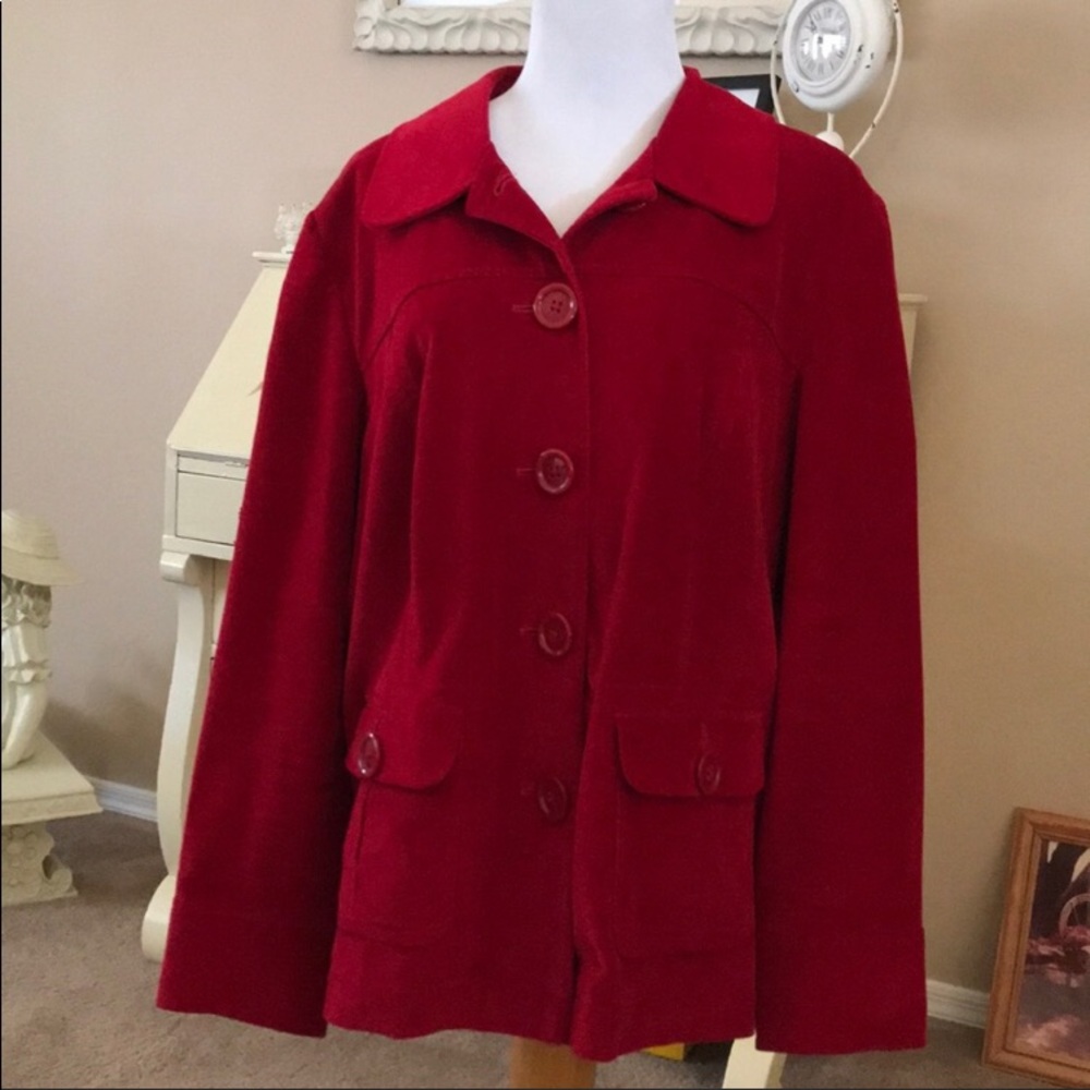 Talbots Red Jacket